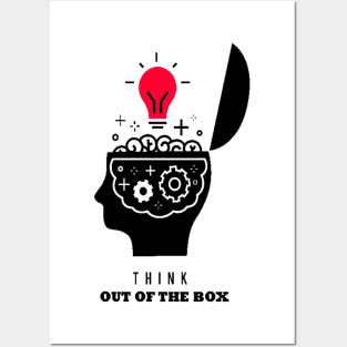 Think out of the box Posters and Art